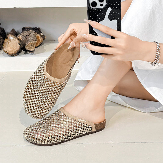 Toe Fashion Doll Head Comfortable Soft Sandals