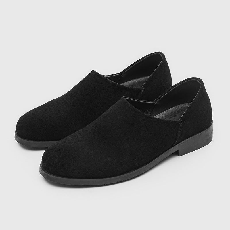Men's Small From Stylish Lightweight Slip-on Breathable Leather Shoes