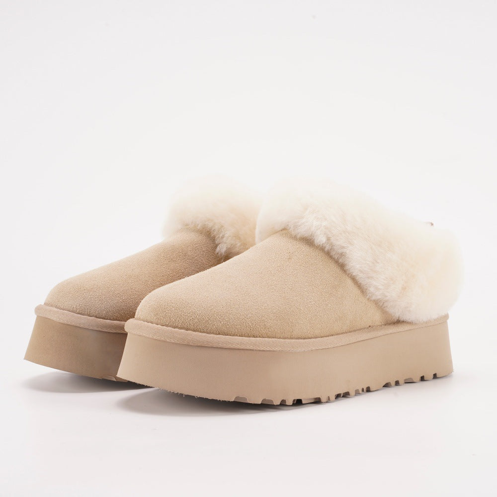 Innovative Graceful Casual Women's Thick-soled Province Women's Snow Boots