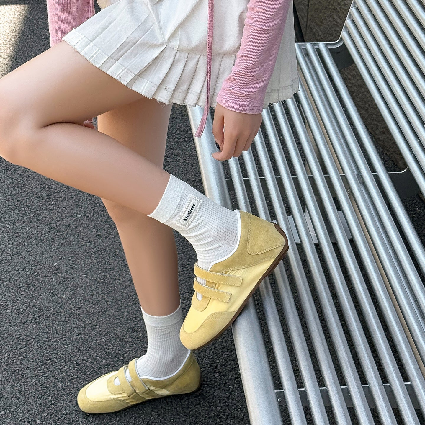Women's Ballet Height Increasing Insole German Training Color Matching Sports Shallow Women's Casual Shoes