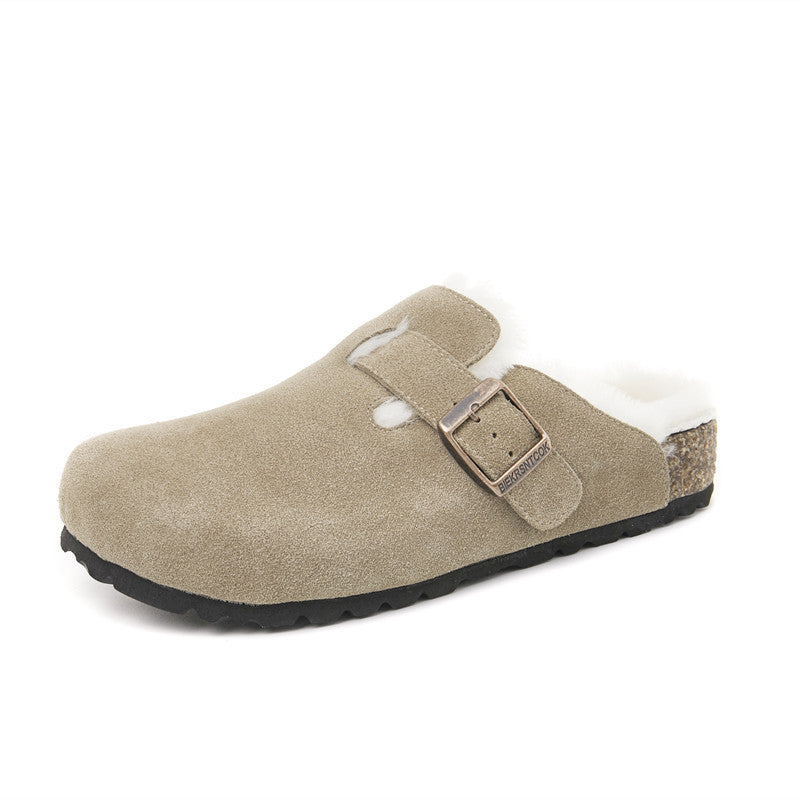 Women's With Fleece Lining Winter Thick Bottom Men's Shoes