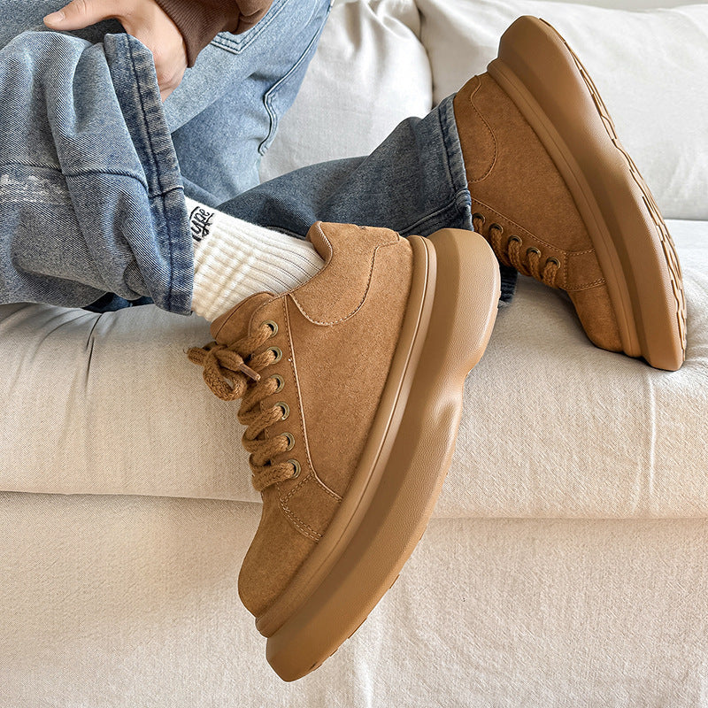 Men's Inner Height Increasing Board Sports Leisure Couple Simple Men's Casual Shoes