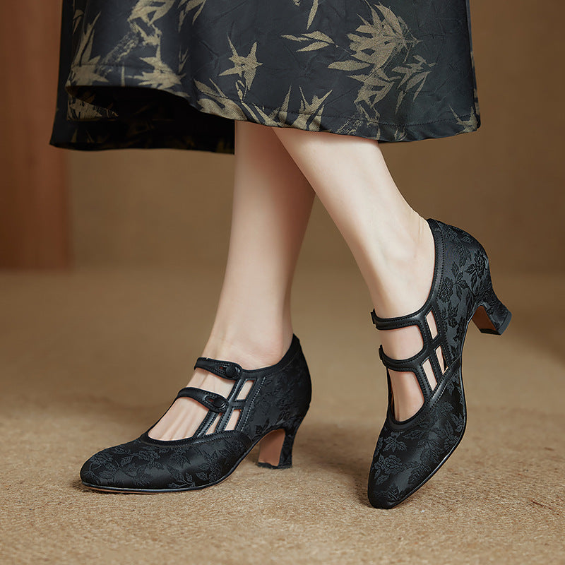 Genuine Chinese Elegant With Cheongsam Republic Of Women's Fashion Shoes