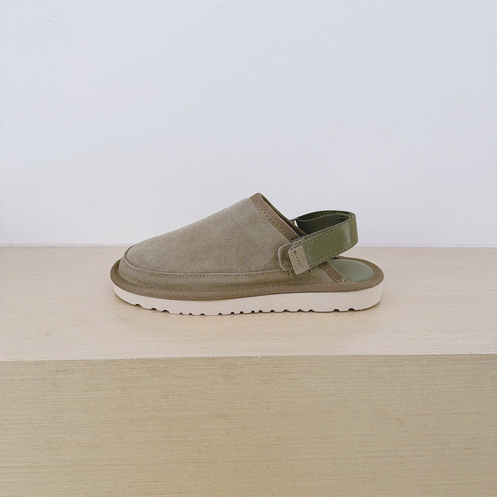 Women's Trailer Magic Stick Toe Cap Plus Size Slippers