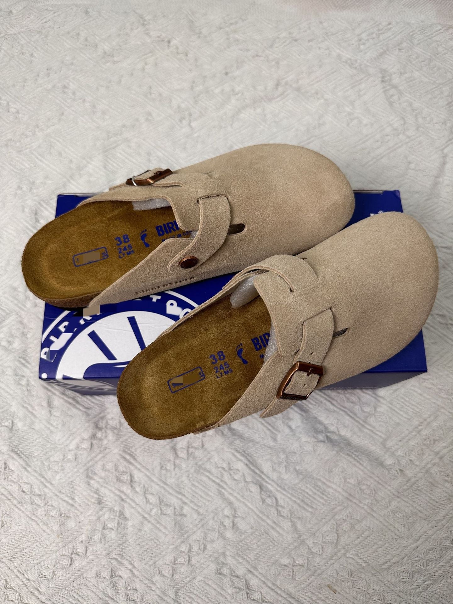 Women's & Men's Genuine Cork Closed Toe Fashion Outdoor Slippers