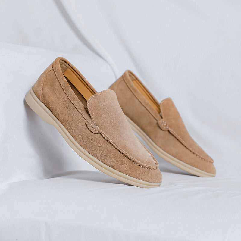 Men's Autumn Slip-on Lofter Breathable Business Loafers/doug Shoes
