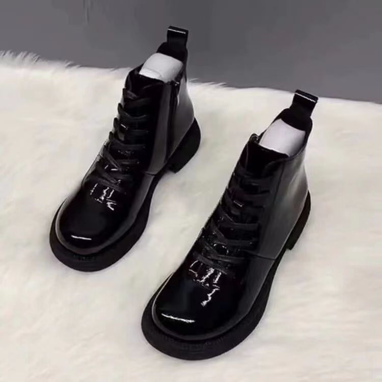 Women's & Men's Mango British Martin Fashion Short For Women's Leather Boots
