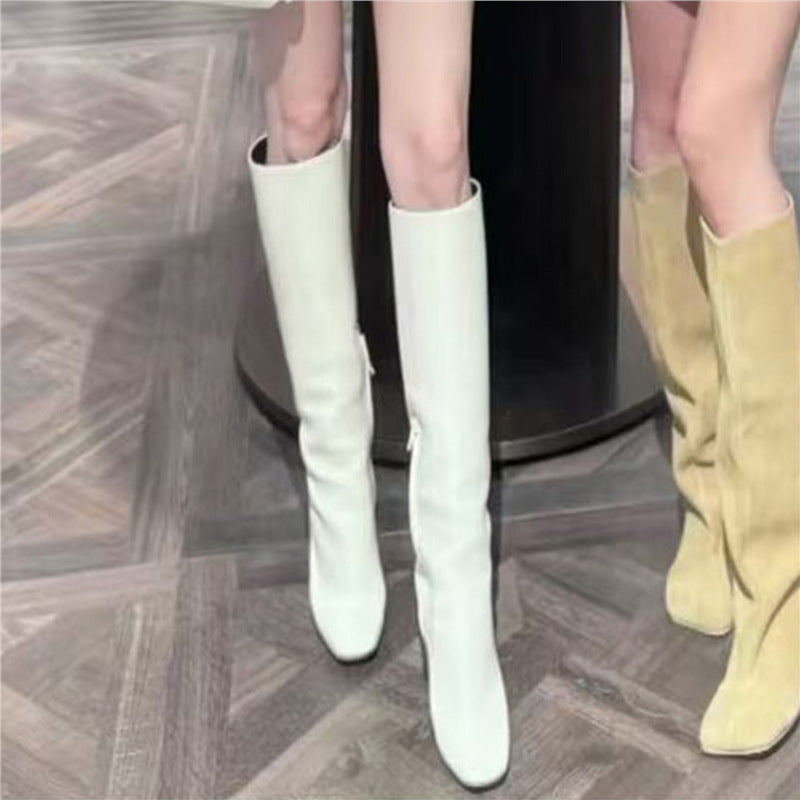 Chunky Knight Female High Skinny Below Heels