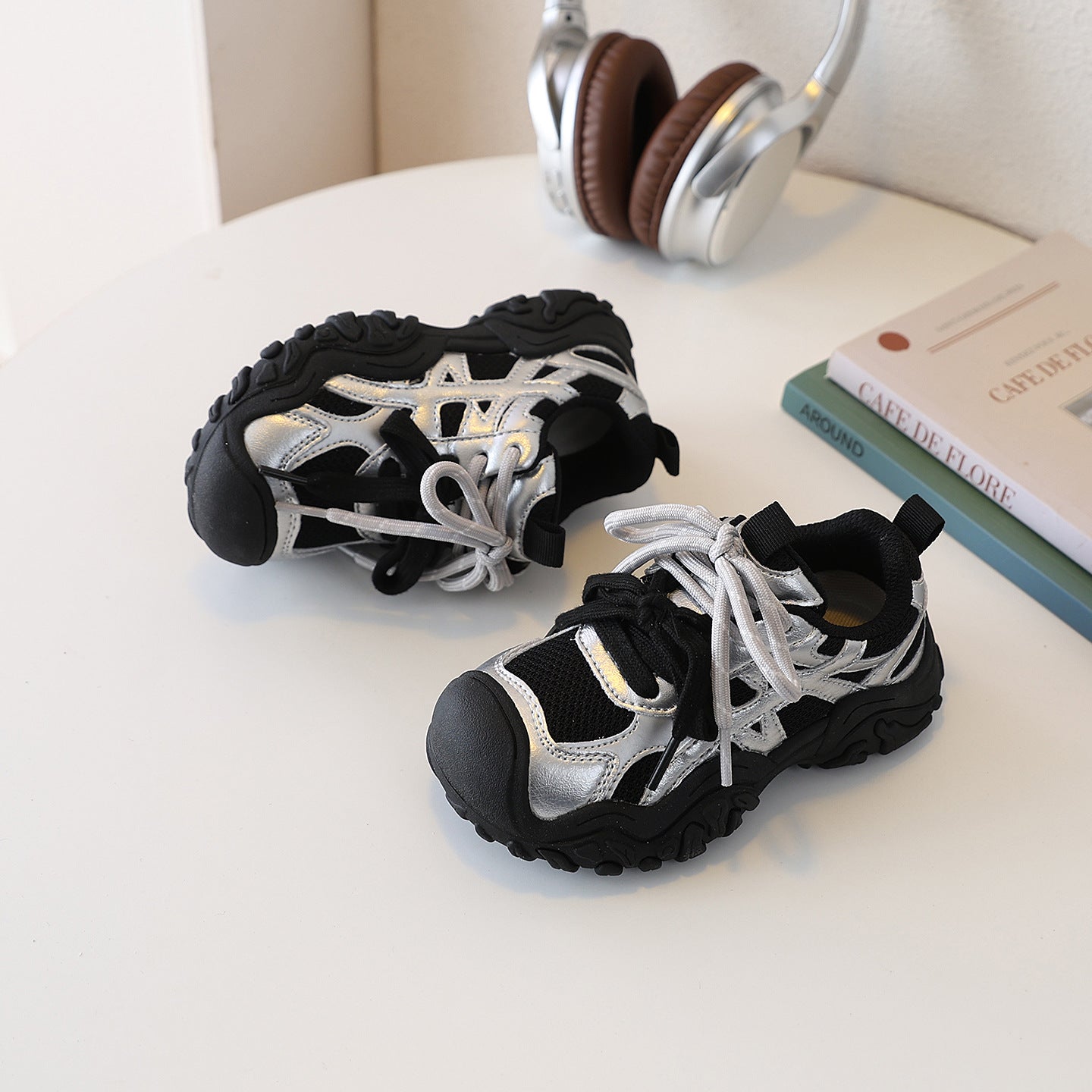 Children's Trendy Spring Outdoor Boy's Breathable Mesh Children's Sports Shoes