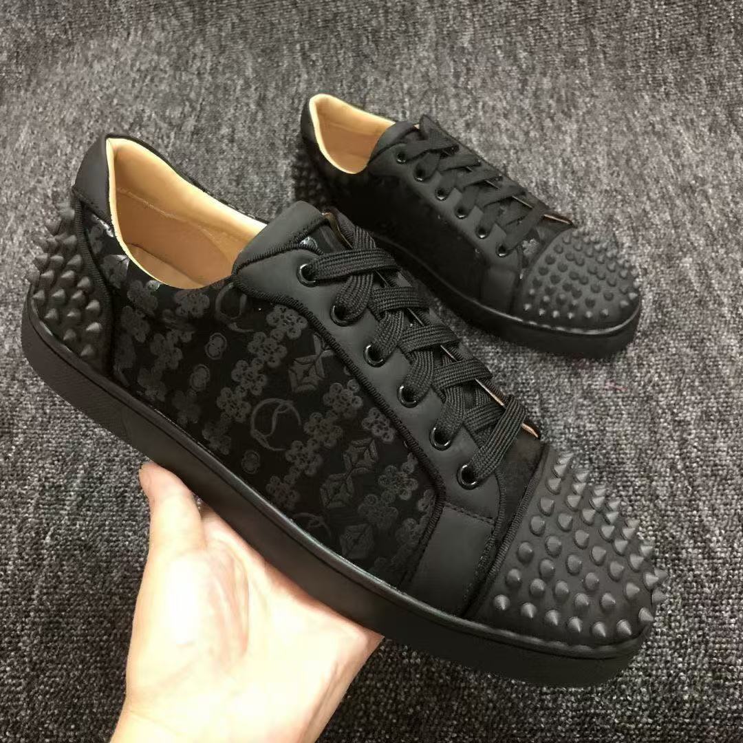 Red Bottom Skate Fashion Couple European Casual Shoes