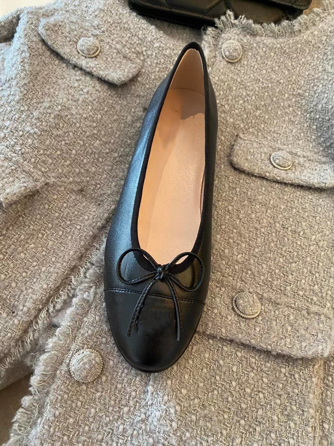Women's Style Flat Pumps Low-cut Comfortable Round Women's Casual Shoes