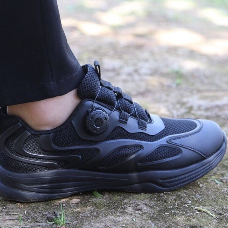 Men's Super Light Outdoor Automatic Buckle Quick Men's Sports Shoes