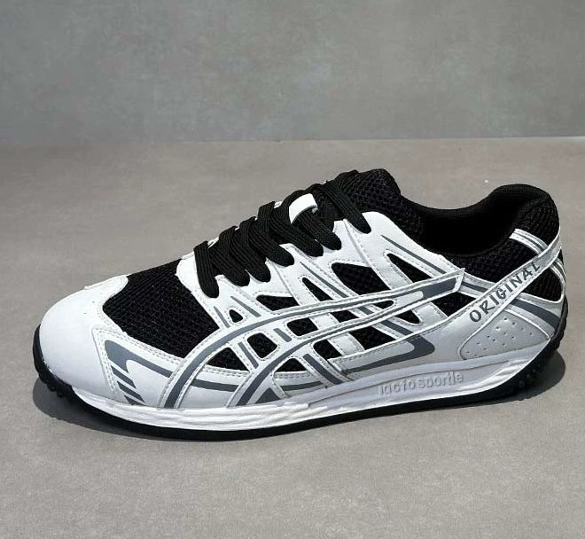 Men's Niche Mesh Running Spring Leisure Sports Men's Business Leather Shoes