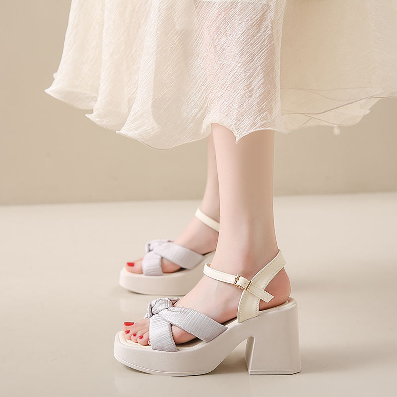 Women's Chunky Fashion Summer Trendy Fairy Style With Sandals