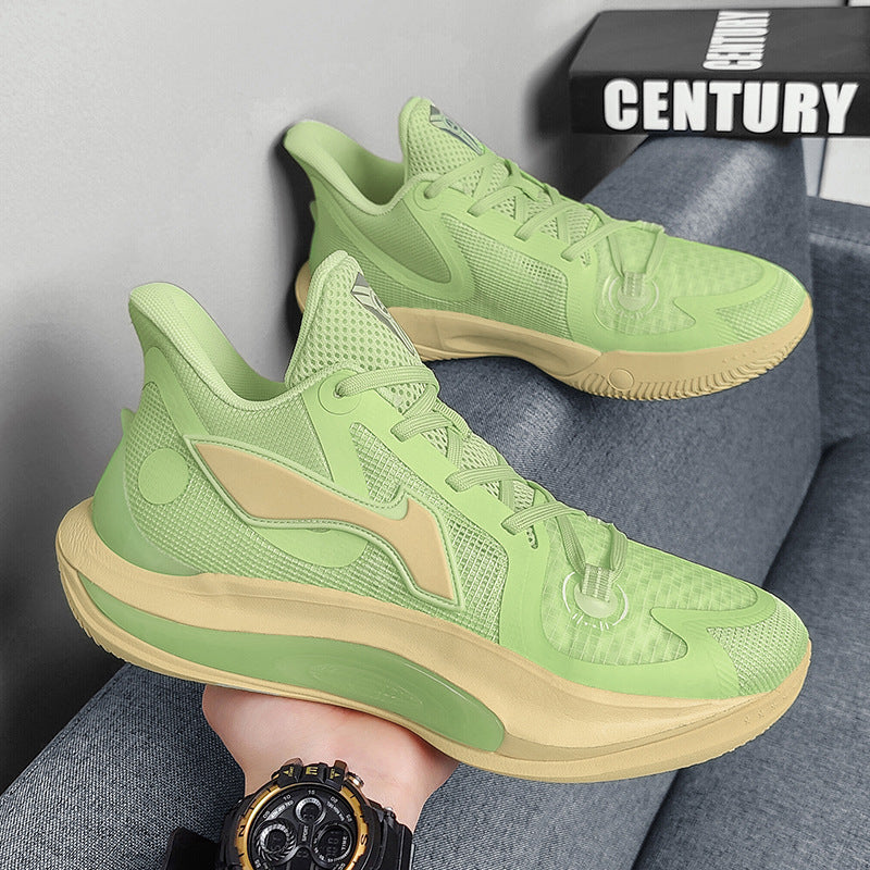 Women's & Men's Basketball Mesh Combat Lightweight Outdoor Sneakers
