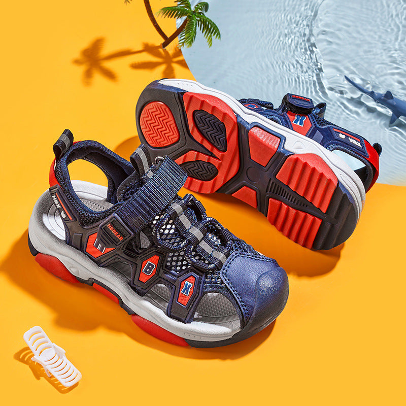 Children's Summer Single-layer Boys Hollow Lightweight Breathable Kid's Sandals