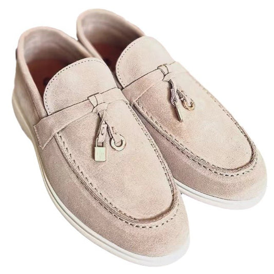 Men's High Version Slip-on Lofter Soft Bottom Comfortable Loafers/doug Shoes