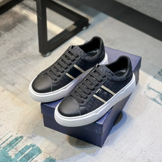 Men's Blue Front Round Toe Everyday Joker Casual Shoes