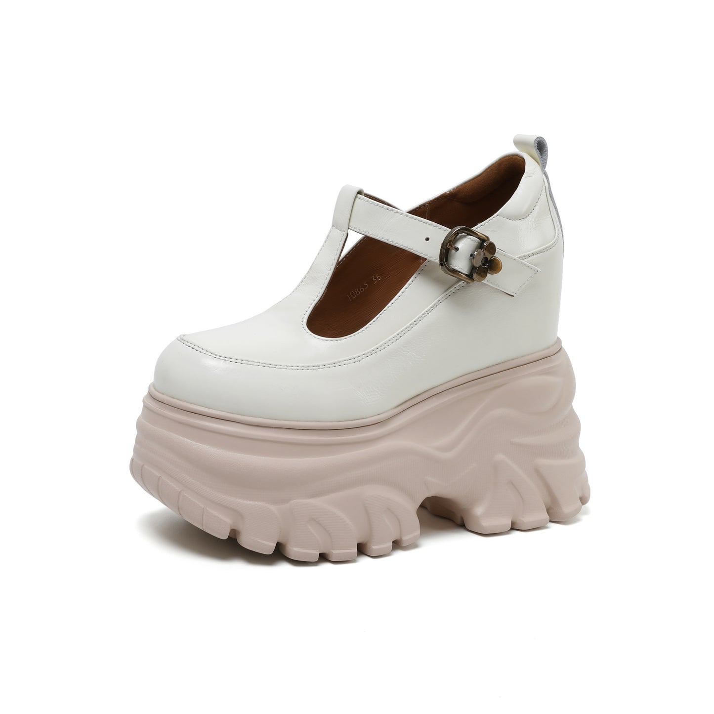 Trendy Women's French Chunky Platform Pumps Women's Fashion Shoes