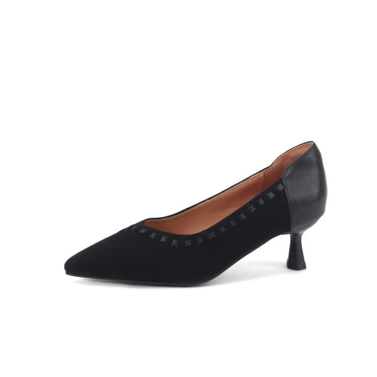Pointed Toe Pumps Autumn Shallow Mouth Women's Fashion Shoes