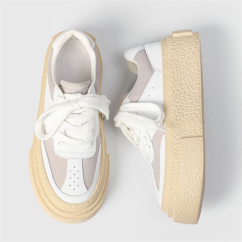 Men's Platform German Training Breathable Low Top Sneakers