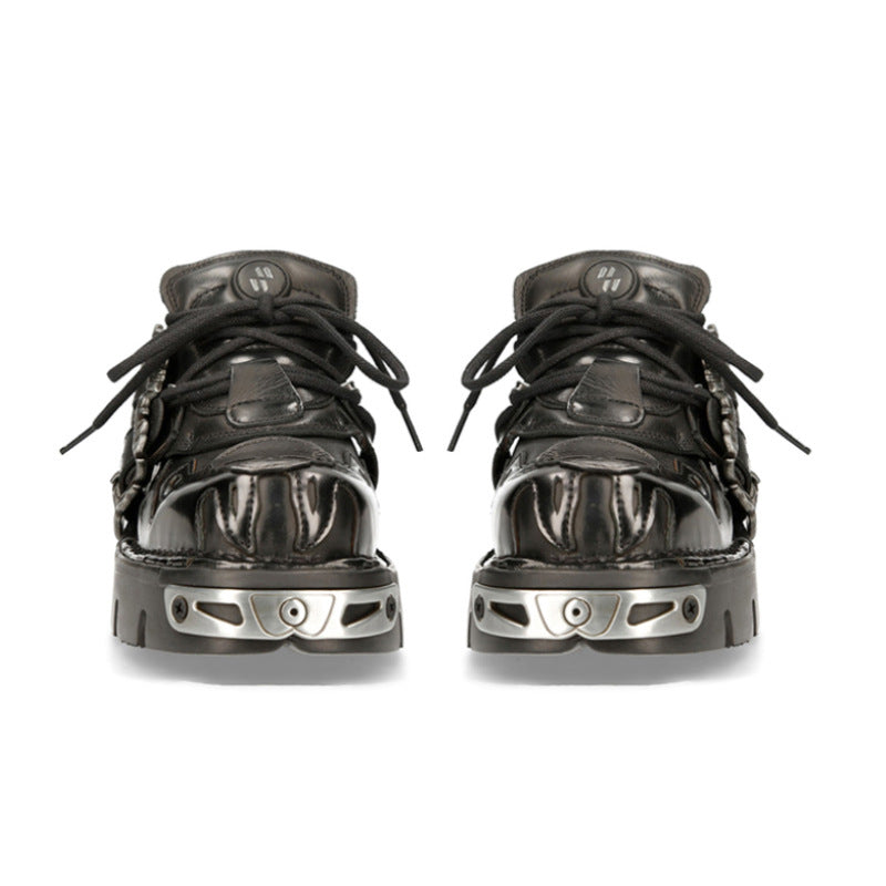 Women's & Men's Retro Rock Dark Punk Metal Niche Women's Casual Shoes