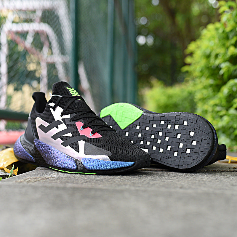 Men's Breathable Shock Absorption Mesh Surface Soft Sneakers