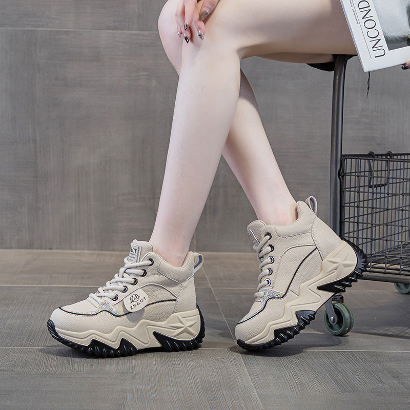 Authentic Versatile Thick Bottom Sports Leisure Women's Casual Shoes
