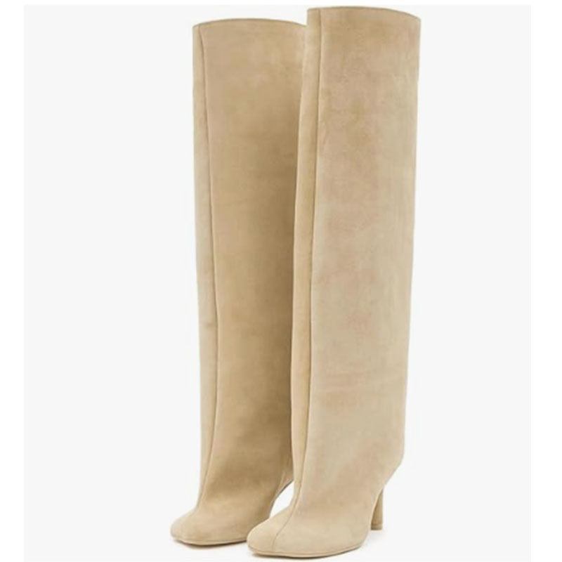Women's Below The Knee Knight Frosted Vintage Pantyhose High Women's Shoes