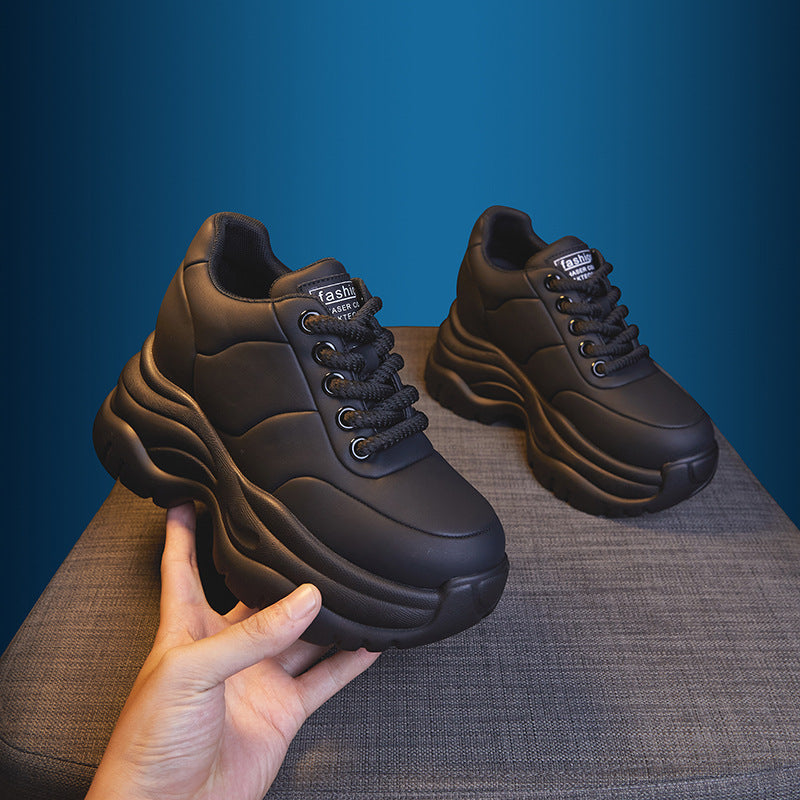 Women's Dad Spring Versatile Bread Small Height Sneakers