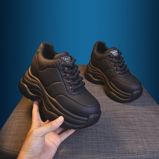 Women's Dad Spring Versatile Bread Small Height Sneakers
