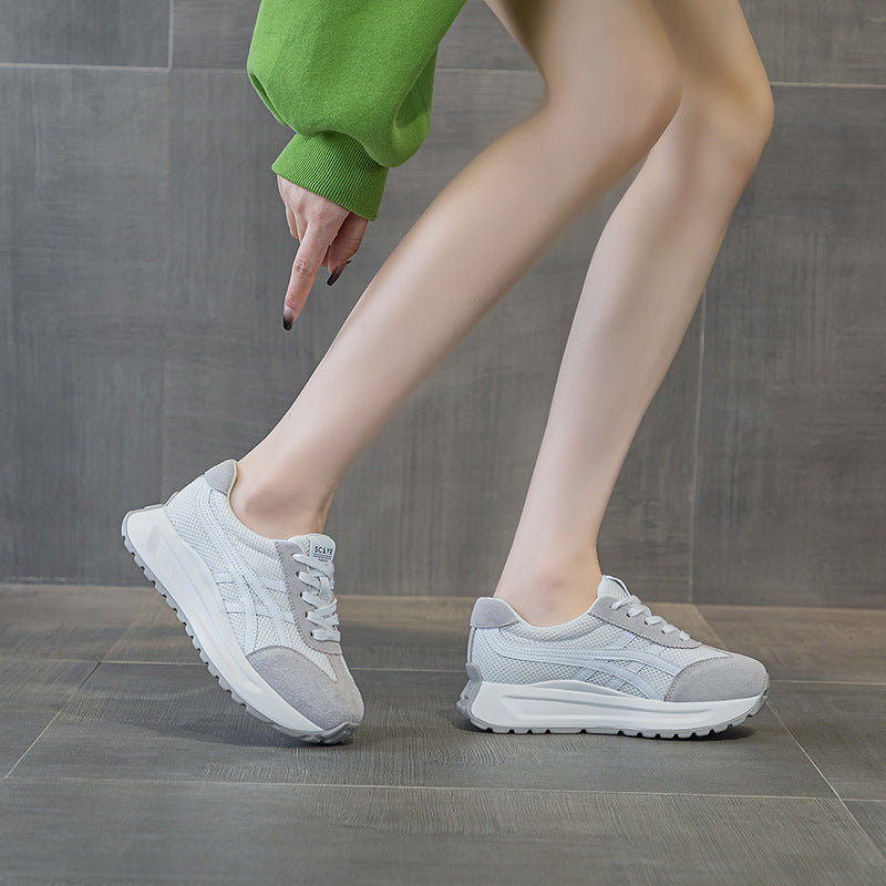 Women's Matte Cortez Autumn Platform Korean Style Retro Fashion Women's Casual Shoes