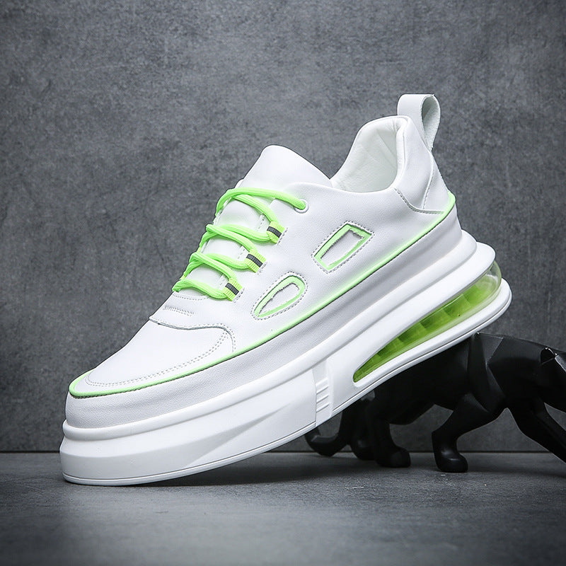 Men's Air Cushion White Sports Versatile Trendy Casual Shoes