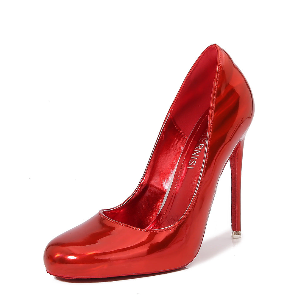 Toe Low-cut Stiletto High Professional Host Women's Shoes