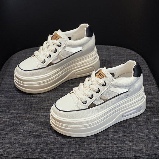 Women's Small Summer Platform Wedge Hidden Fashion Casual Shoes
