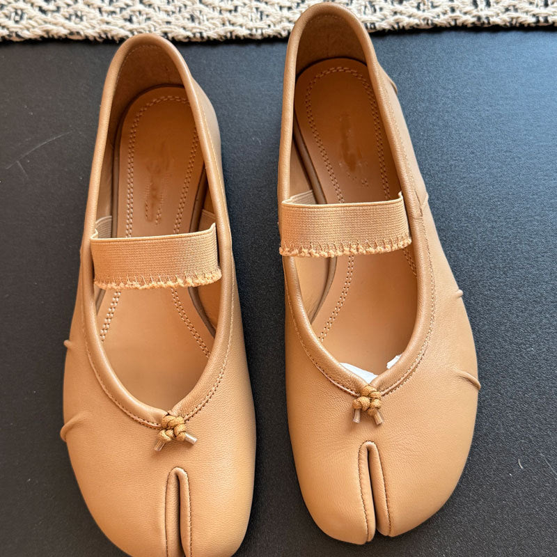Women's Mid Tabi High Pumps Full Shallow Heels
