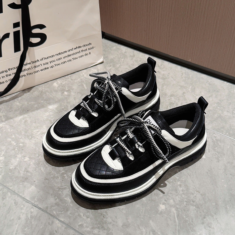 Women's Stylish Height Increasing Classic Style Platform Casual Shoes