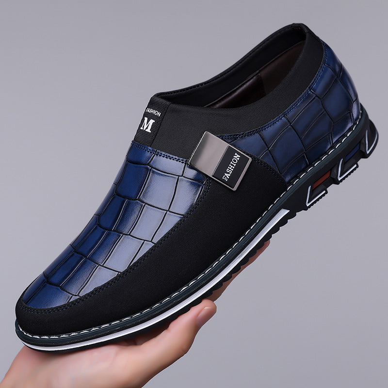 Men's Plus Size Slip-on Rubber Sole Casual Shoes