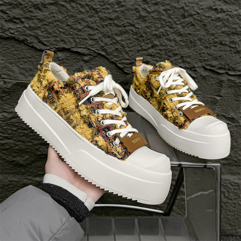 Retro Vintage Fashionable Spring Couple Bottom Sneakers