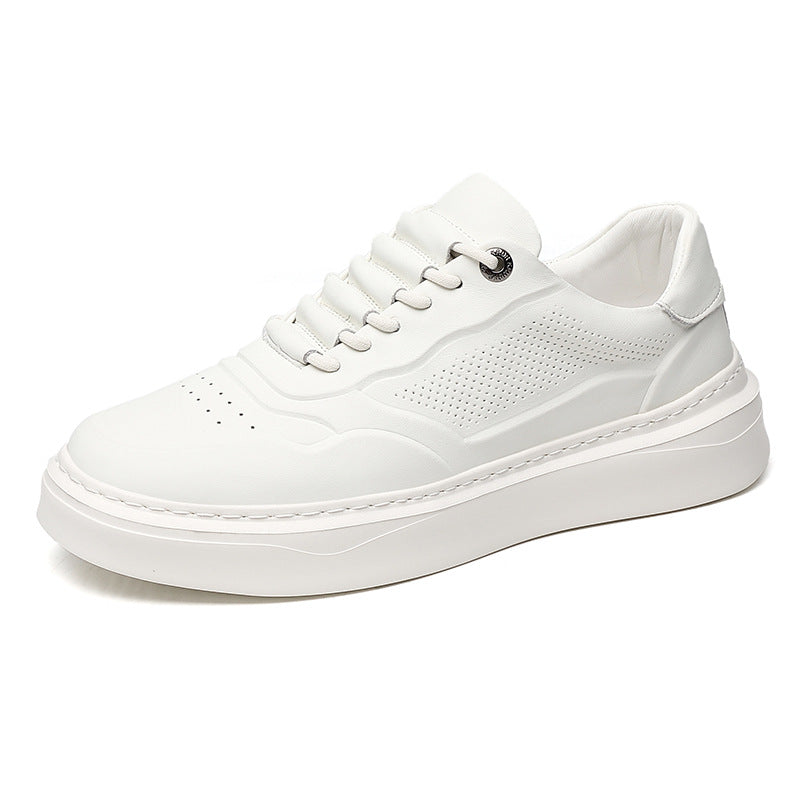 Men's Summer Suit White Breathable Trendy Fashionable Sneakers
