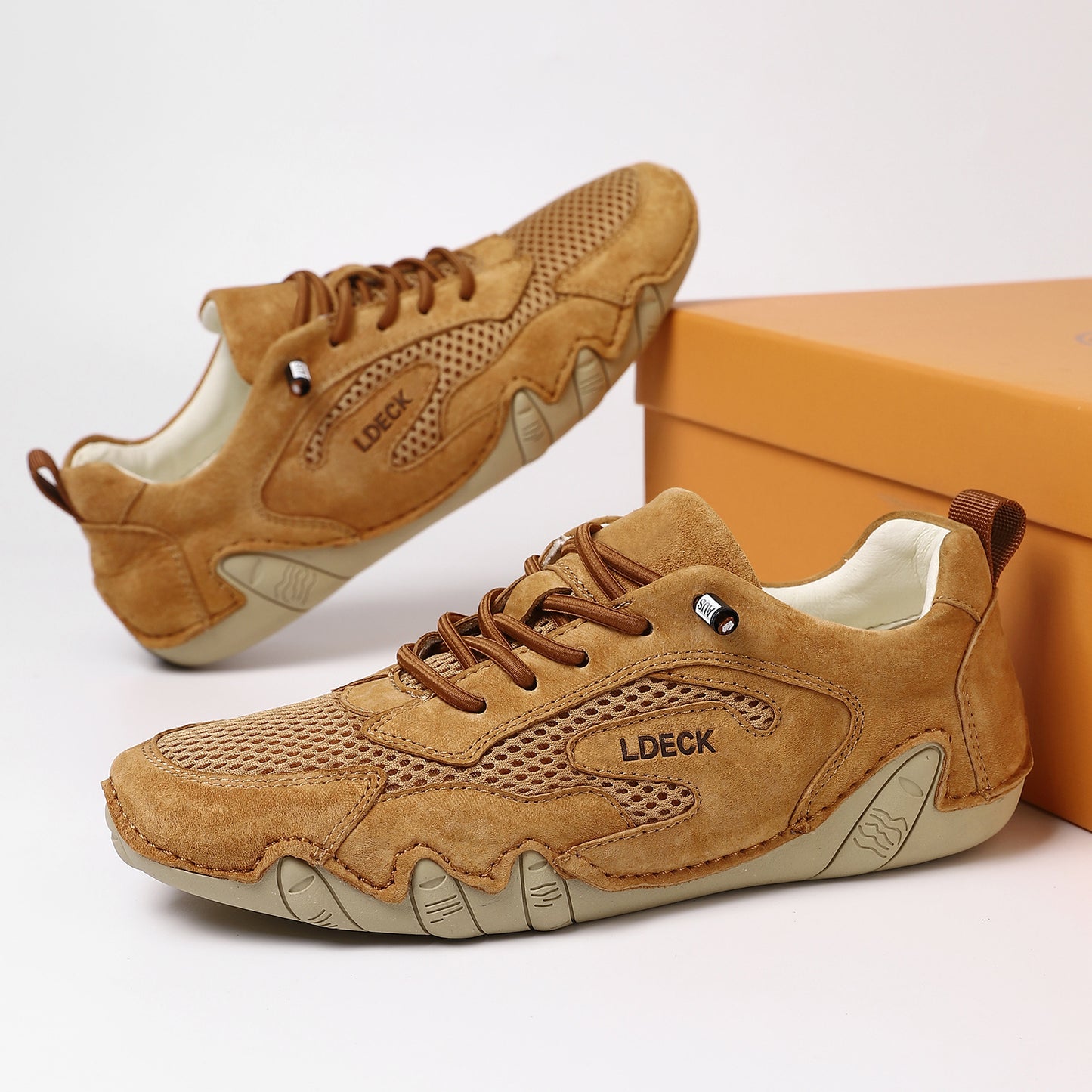 Plus Size Unisex Outdoor Summer Breathable Sneakers