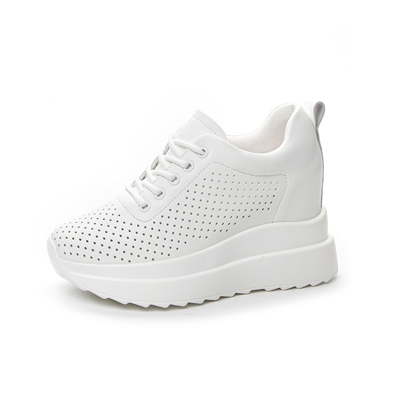 Women's Sunday Summer Hole Thick Bottom Muffin Height Increasing Women's Casual Shoes