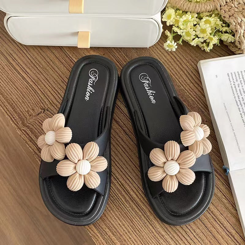 Women's Summer Home Indoor Outdoor Fashion Platform Sandals