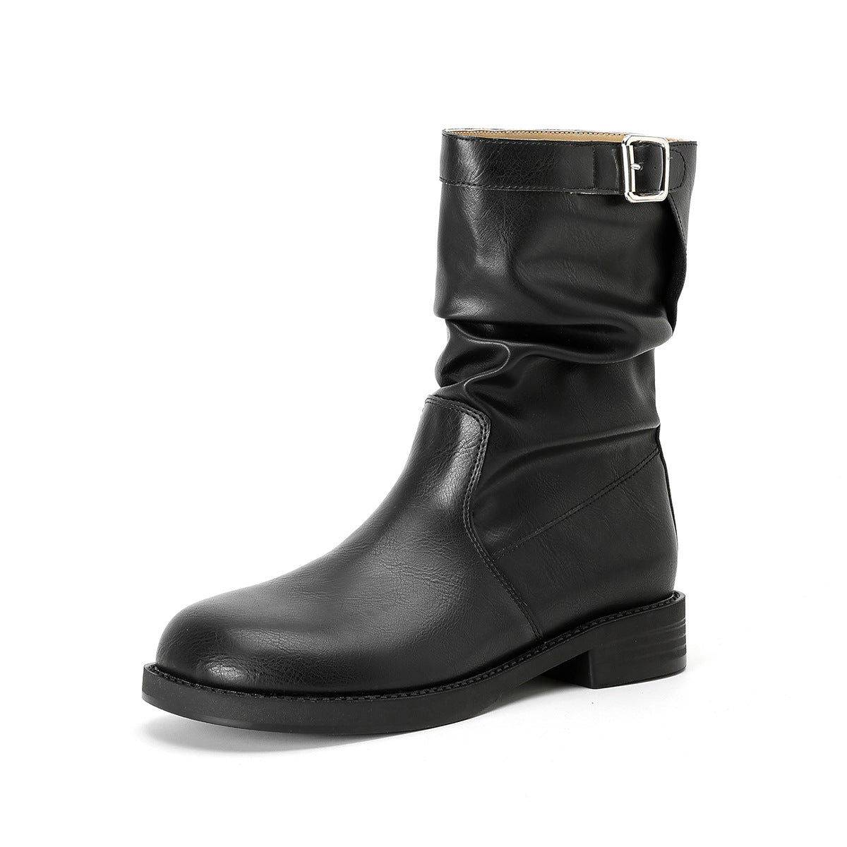 Women's Retro British Style Martin Fashionable Elegant Women's Leather Boots