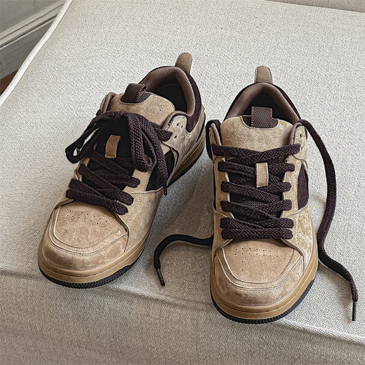 Men's Sports Platform Retro Minority Trend Skate Sneakers