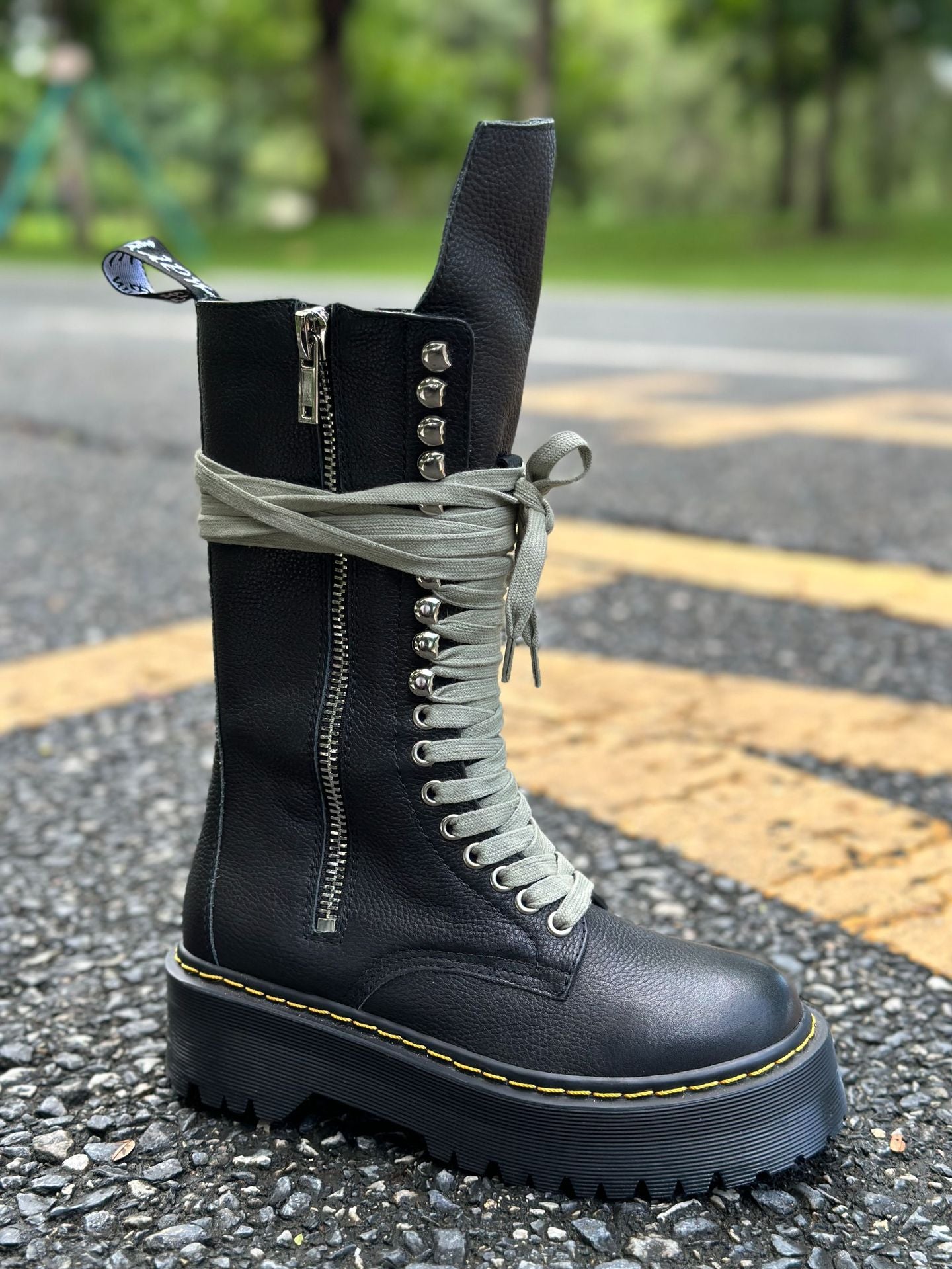 Women's & Men's Knight British Style Raise The Bottom Boots