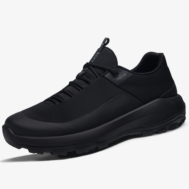 Men's Soft Sole Lightweight Outdoor Walking Comfortable Men's Casual Leather Shoes