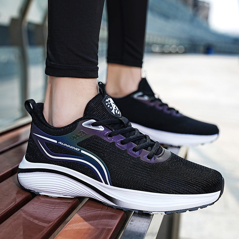 Men's Oversized Size Summer Mesh Thick Bottom Sneakers