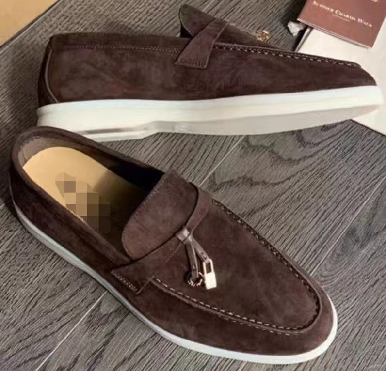 Women's High Version Slip-on Soft Bottom Comfortable Loafers