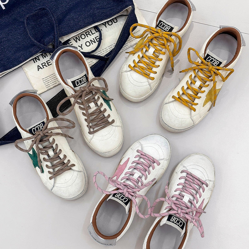 Women's Retro White Spring Korean High Quality German Sneakers